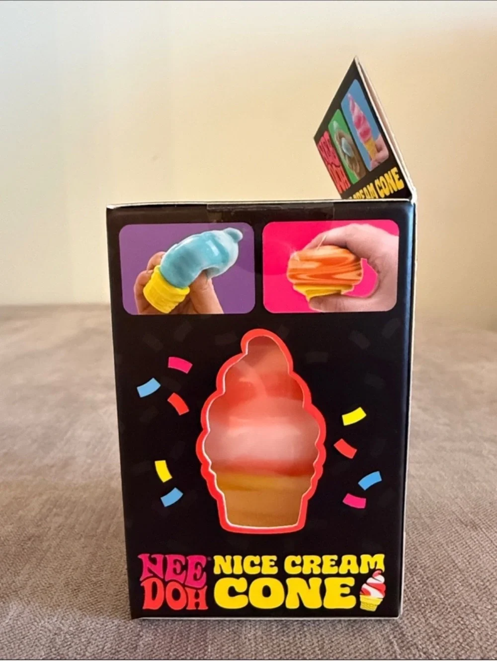 NeeDoh Nice Cream Cone - Orange